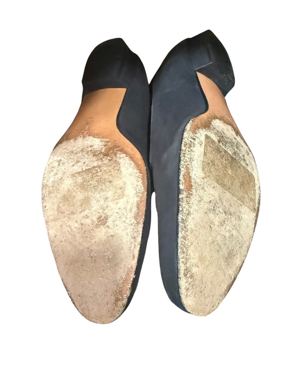 Vintage Salvatore Ferragamo Boutique Navy Suede Tassel Loafers Size 10 Narrow - Picture 2 of 6